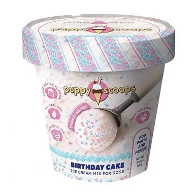 Puppy Scoops - Birthday Cake Flavor
